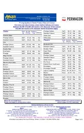 Permacon Price Sheet